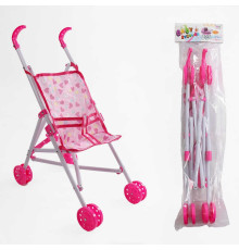 Візок для ляльок CS 7817 SH (72/2) висота 50 см, складна конструкція, в пакеті