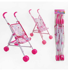 Візок для ляльок 3288 A (96/2) 2 види, висота 50 см, в пакеті