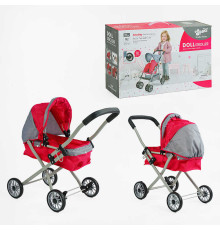 Візок для ляльки SO 617-3 B (12) металева основа, знімна люлька, в коробці