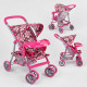 Візок для ляльок 9304 BW-T (4) літня, 3 види, діаметр коліс 10 см, в коробці, ВИДАЄТЬСЯ ТІЛЬКИ МІКС ВИДІВ – в наличии! Купите сейчас у KAZKOVA