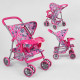 Візок для ляльок 9304 BW-T (4) літня, 3 види, діаметр коліс 10 см, в коробці, ВИДАЄТЬСЯ ТІЛЬКИ МІКС ВИДІВ – в наличии! Купите сейчас у KAZKOVA
