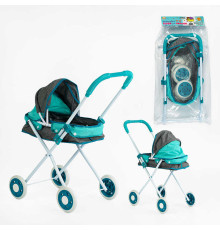 Візок для ляльок ТК 78-209 (24/2) "TK Group", складна конструкція, пупс до 35 см, в пакеті
