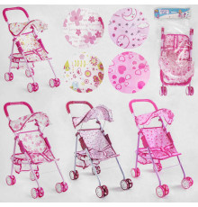 Візочок для ляльок TK - 6219 (24) "TK Group" 4 види, в пакеті, ВИДАЄТЬСЯ ТІЛЬКИ МІКС ВИДІВ