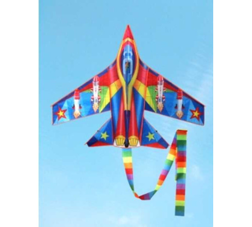 Повітряний змій C 52195 (500) "Літак", 400см (120 см без хвоста)х150см. Повітряний змій C 52195 (500) "Літак", 400см (120 см без хвоста)х150см.