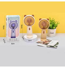 Вентилятор SQ 333 B (144/4) акумулятор, USB-кабель, підставка, в коробці, ВИДАЄТЬСЯ ТІЛЬКИ МІКС ВИДІВ