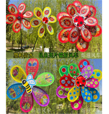 Вітрячок C 70549 (300) ЦІНА ЗА 1 ШТУКУ, висота - 64 см, комаха на квітці, ВИДАЄТЬСЯ МІКС ВИДІВ, у пакеті