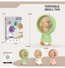 Вентилятор ZB 121 B (120/2) 3 види, 3 режими, USB Type-C, в коробці ВИДАЄТЬСЯ МІКС ВИДІВ