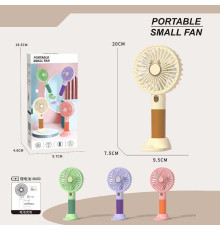 Вентилятор ZB 122 C (120/2) 4 види, 3 режими, USB Type-C, підставка, в коробці ВИДАЄТЬСЯ МІКС ВИДІВ