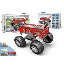 Конструктор металевий 868-9 (72/2) 113 елементів, “Автомобіль”, інструменти, змінні корпуси, фломастери, в коробці