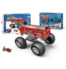 Конструктор металевий 124-9 (72/2) “Автомобіль”, інструменти, в коробці