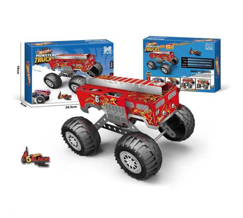 Конструктор металевий 124-9 (72/2) “Автомобіль”, інструменти, в коробці – в наличии! Купите сейчас у KAZKOVA