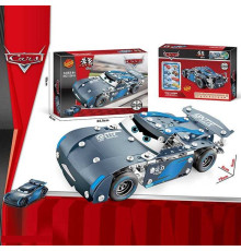 Конструктор металевий 128-5 (72/2) “Автомобіль”, інструменти, в коробці