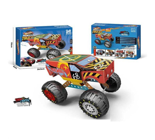 Конструктор металевий 124-10 (72/2) “Автомобіль”, інструменти, в коробці – в наличии! Купите сейчас у KAZKOVA