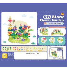 Конструктор 906 D (24) "Квіткова галявина", 93 елементи, у коробці