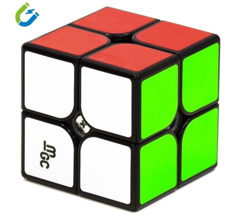 Кубик MGC Magnetic 2x2 Yongjun Магнітний, чорний пластик