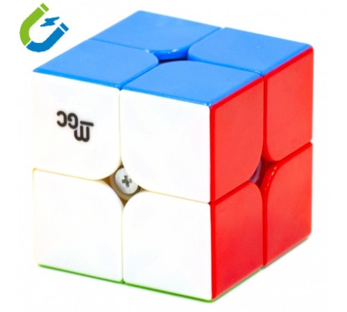 Кубик MGC Magnetic 2x2 Yongjun Магнитный черный пластик