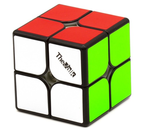 Кубик MoFangGe 2x2 Valk 2 Magnetic, черный пластик