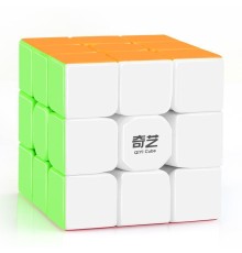 Кубик QiYi MoFangGe Warrior W 3x3 Speed Cube, кольоровий, в блістері + Підставка