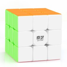Кубик QiYi MoFangGe Warrior W 3x3 Speed Cube, цветной, в блистере + Подставка