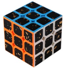 Кубик MoYu Splash Gold 3x3x3, в блистере
