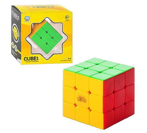 Кубик 3x3 Cube speed edition Zhichen Kung Fu, кольоровий, в коробці