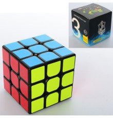 Кубик QingHong YumoCube 3x3, Черный пластик, в коробке.