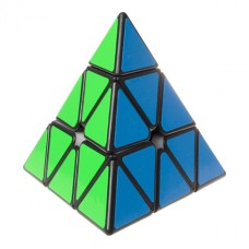 Кубик YongJun Guanlong пирамидка, Черный пластик