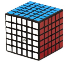 Кубик QiYi MoFangGe 6x6x6 QiFan Чіі Мофанг 6х6х6 ЧіФань , чорний, в коробці