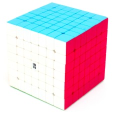 Кубик 7х7 QIYI Qixing, цвет, стикеры, в коробке