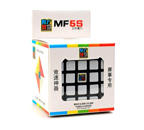 Кубик 5х5 MoYu MoFang JiaoShi MF5, чорний, в коробці