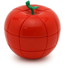 Головоломка Яблуко YJ Apple Cube 3x3x3 (Вайджей Епл куб 3х3х3), Червоний