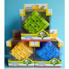Лабіринт куб Shantou First Classroom, 3 кольори, в коробці, 14-19-10,5 см