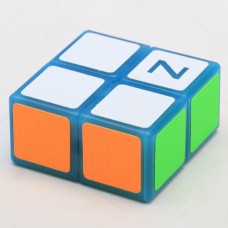 Кубик головоломка Z-cube 2x2x1, голубой пластик.