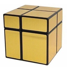 Зеркальный кубик ShengShou Mirror blocks 2x2 Черно-золотой