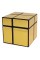Зеркальный кубик ShengShou Mirror blocks 2x2 Черно-золотой