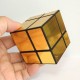 Зеркальний кубик ShengShou Mirror blocks 2x2 Чорно-золотий