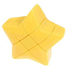 Кубик головоломка YongJun 3x3x3 Star Puzzle, Зірка, в коробці, жовтого кольору