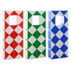 Головоломка гра змійка 8003-2, 3 кольори, в кульку, 13-5,5-2 см