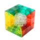 Кубик 3×3 MoYu Geo Cube A (Мой Гео Куб А), прозрачный, в блистере