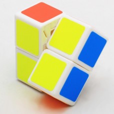 Кубик головоломка кубоид Z-cube 2x2x1, белый пластик.