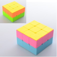 Головоломка кубоід 2*3*3, 2 кольори, 6-6-4 см. 988741