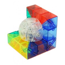 Кубик 3×3 MoYu Geo Cube B (Мой Гео Куб Б), прозрачный, в блистере