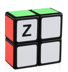 Кубик головоломка кубоід Z-cube 2x2x1, чорний пластик