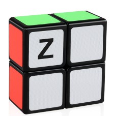 Кубик головоломка кубоід Z-cube 2x2x1, чорний пластик