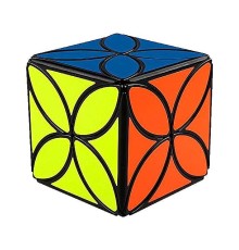 Головоломка Jiehui Clover Cube, чорний пластик