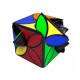 Головоломка Jiehui Clover Cube, чорний пластик