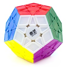 Логічна гра Мегамінкс QiYi MoFangGe QiHeng S Megaminx, кольоровий пластик