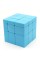 Кубик зеркальный ShengShou Mirror blocks, голубой пластик