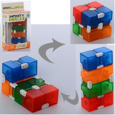 Антистресс куб Infinity Cube, цветной, в коробке