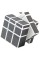 Кубик зеркальний ShengShou Mirror blocks, білий пластик, графітовий
